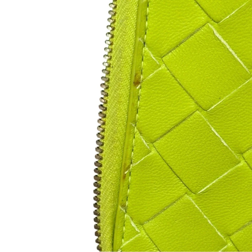 BOTTEGA VENETA‎ INTRECCIATO ZIP AROUND KEY POUCH
